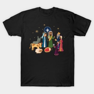 Christmas Nativity Scene T-Shirt